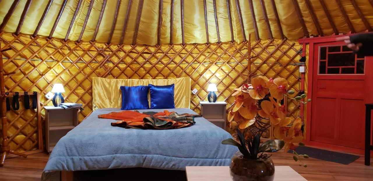 Casa Campo Yurt 3 Aconchego Tenda Mongolica Wifi อูรูบิซิ ภายนอก รูปภาพ