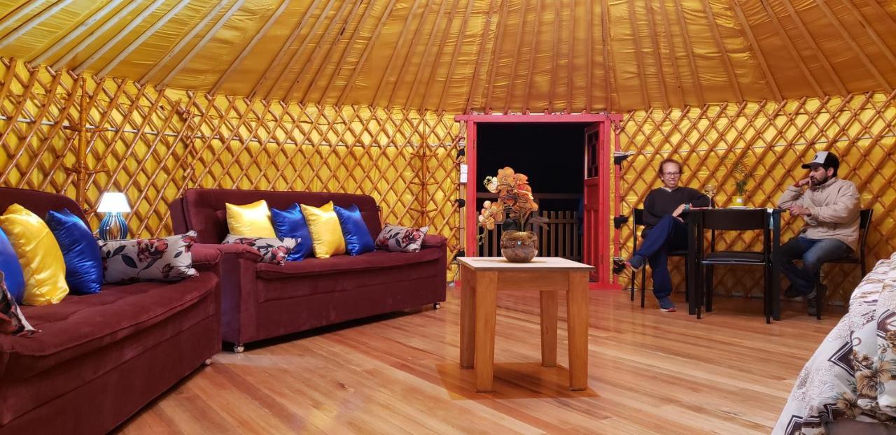 Casa Campo Yurt 3 Aconchego Tenda Mongolica Wifi อูรูบิซิ ภายนอก รูปภาพ